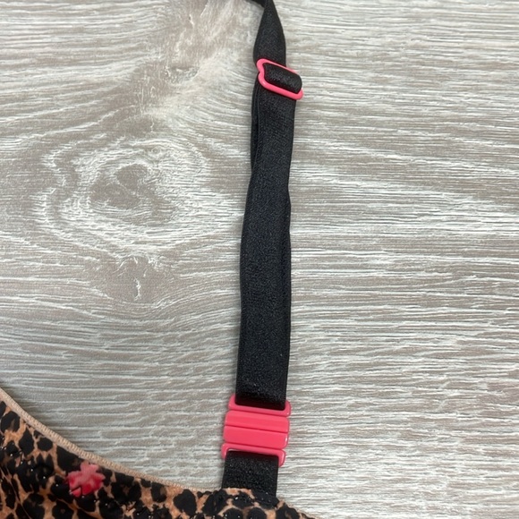 Victoria’s Secret Push-Up Bra Cheetah Rose Animal Print 34D - Picture 7 of 15